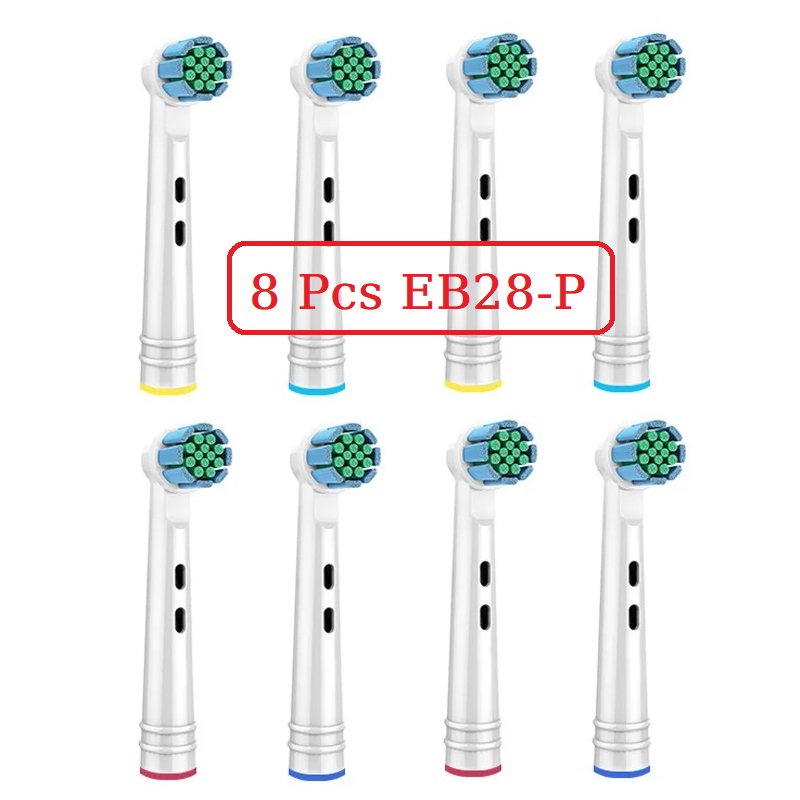 4/8/12 Pcs Electric Toothbrush Replacement Heads Soft Bristles Tooth Brush Head For Oral B Toothbrush Nozzles Oral Clean Care: black
