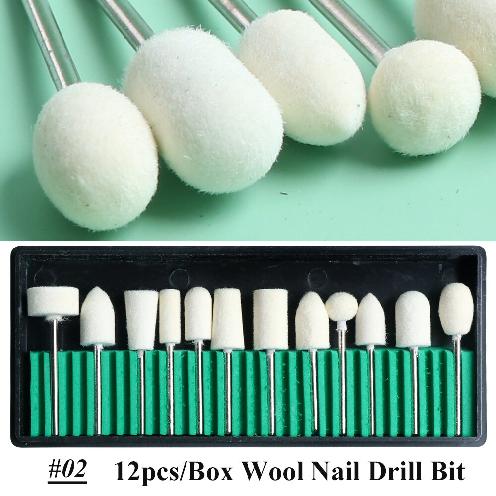 Cortadores para manicura, cortador eléctrico de lana, cuarzo, diamante, juego de herramientas para uñas, eliminación de esmalte de Gel y pedicura, SA1560: 02