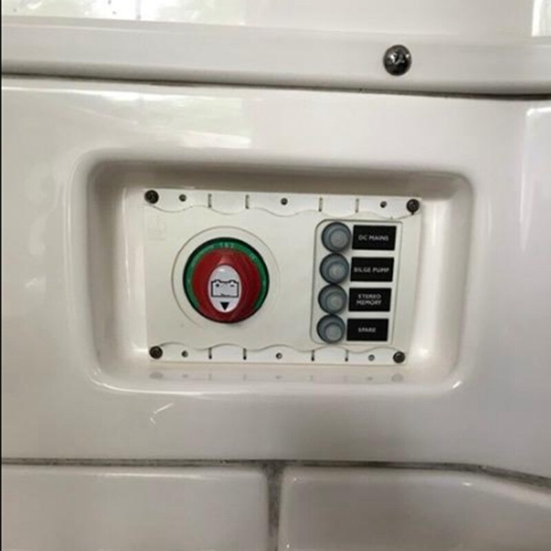 Battery Switch 12V-60V 100A-300A Car Auto RV Marine Boat Battery Selector Isolator Disconnect Rotary Switch