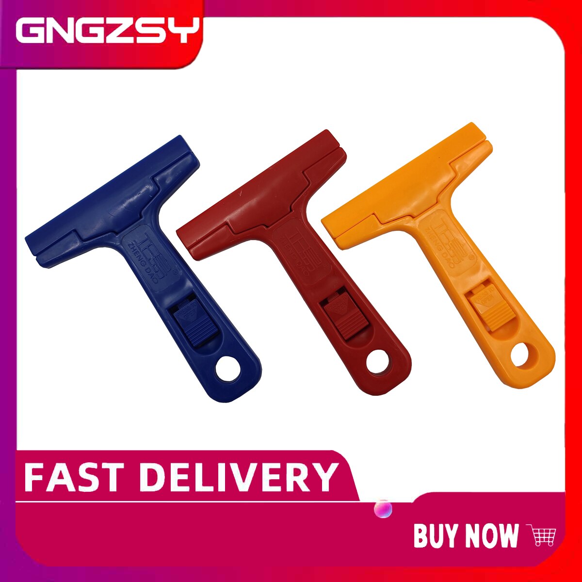 Anti-slip Handle Glass Scraper Paint Tiles Flooring Remover with Screwdriver Razor Squeegee Cleaning Tools E27