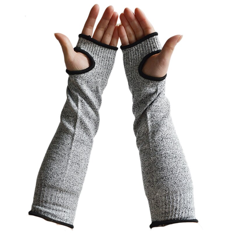 Safety Arm Sleeve Anti Cut Puncture Proof Guard Bracers Protector Sport Drive Work Arm anti-cut Protective Safety Gloves
