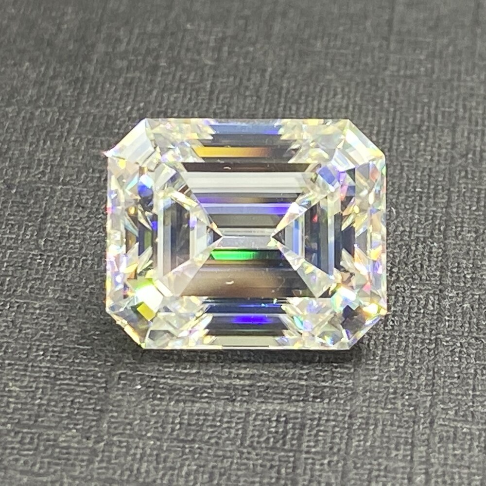 Synthetische D Kleur Vvs Emerald Cut 4*6Mm Losse Moissanite Diamond Stone Dames Sieraden Customization