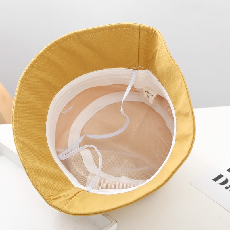 Vår sommar härlig tecknad baby hattar barn pojkar flickor strandmössor bomull sol hattar fiskar hattar