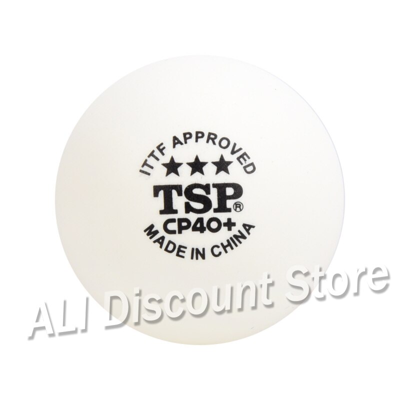Original Tsp 3 Star 40mm+ Poly Table Tennis Balls (seamed) Material Plastic Ping Pong Balls Ittf Approved