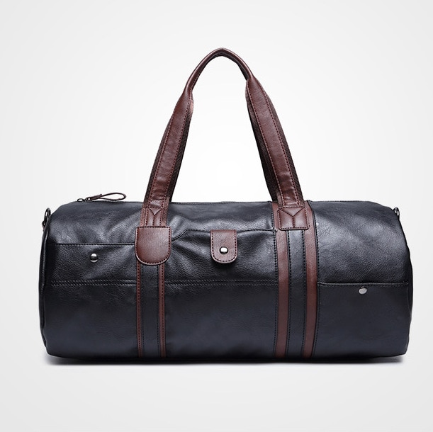 Men's Travel Bags Luggage Waterproof Suitcase Duffel Bag Big Large Capacity Bags Casual High-Capacity PU Leather Handbag