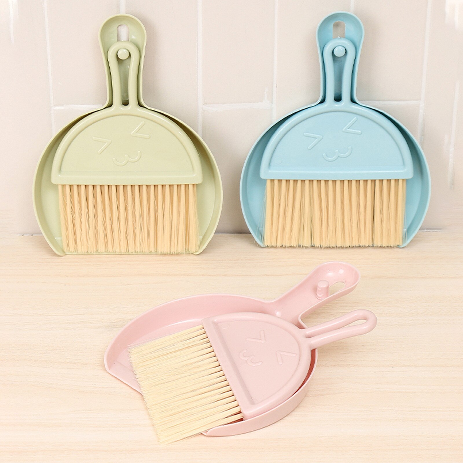 Cleaning Supplies Household Cleaning Tools Mini Desktop Sweeping Cleaning Brush Small Cleaning Brush And Dustpan Set Broom Set