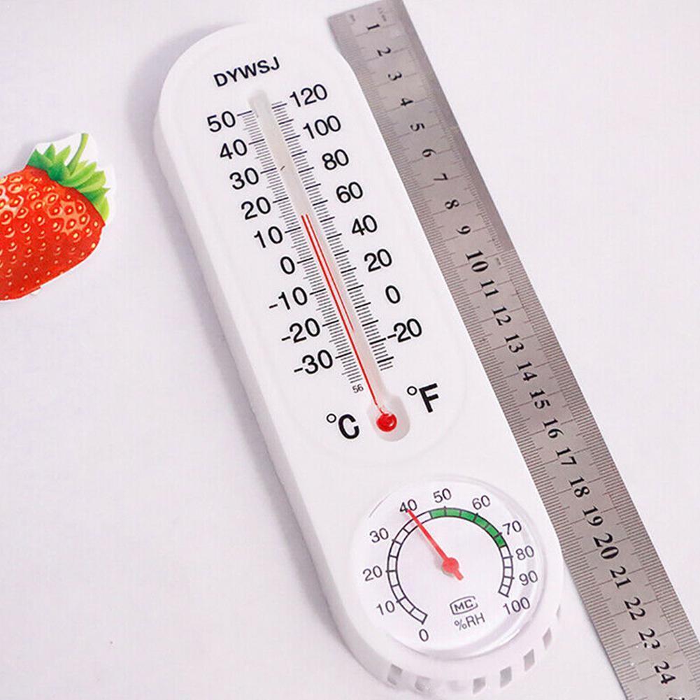 Analoge Huishoudelijke Thermometer Hygrometer Muur Gemonteerde Meten Thermometer Vochtigheid Gloednieuwe Kantoor Tester Voor Thuis