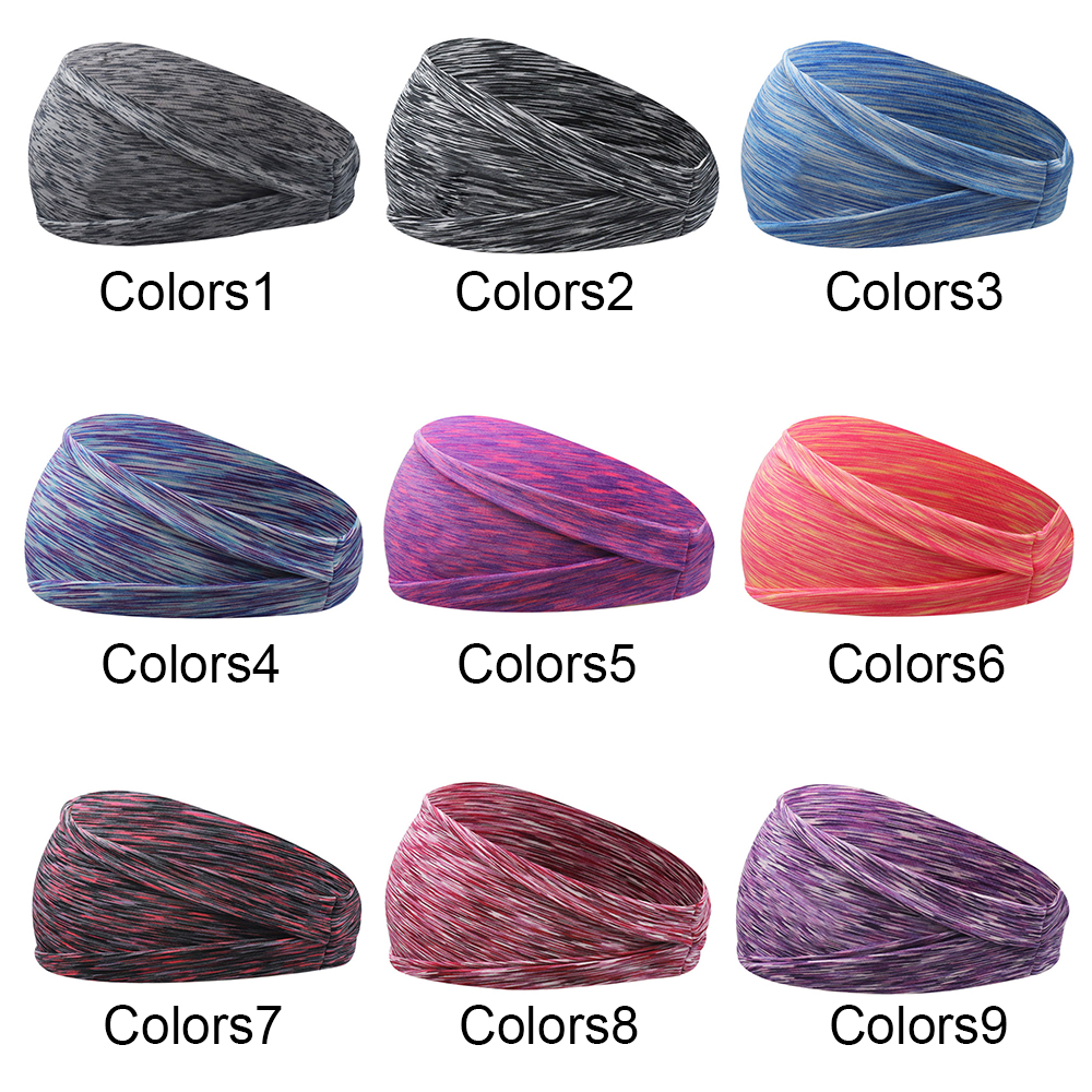 Absorberende Zweet Haarbanden Elastische Sport Haarbanden Head Band Yoga Hoofdbanden Hoofddeksels Headwrap Sport Haaraccessoires