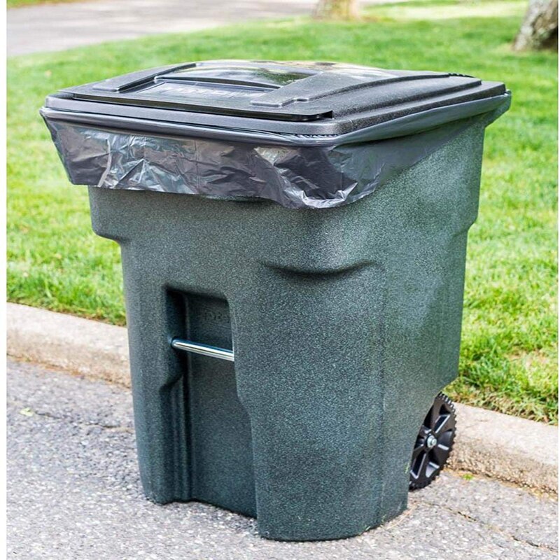 Trash Bag Big Capacity Heavy Duty Extra Large Commercial Trash Bag Garbage Yard Black Hotel Market Trash Bags Kitchen Waste Bag