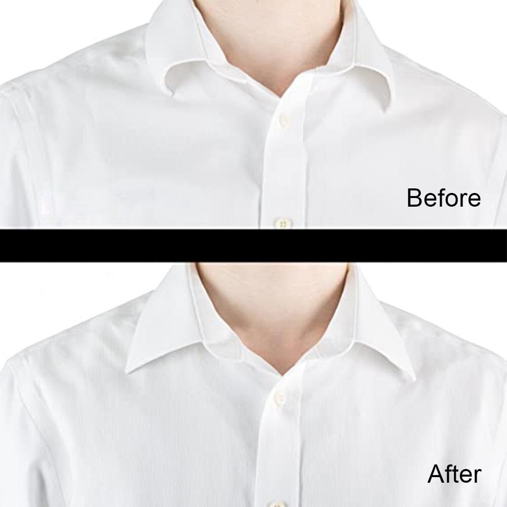 2.5 Inch Collar Support Collar Insert Matte Metal Shirt Collar Transparent Boxed Insert Bamboo Piece Men's Shirt Collar Support