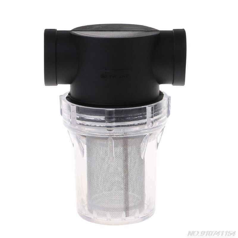 3/4" Irrigation High Flow Pipeline Filter Garden Pond Inline Mesh Strainer Water Pump Filters D17 20