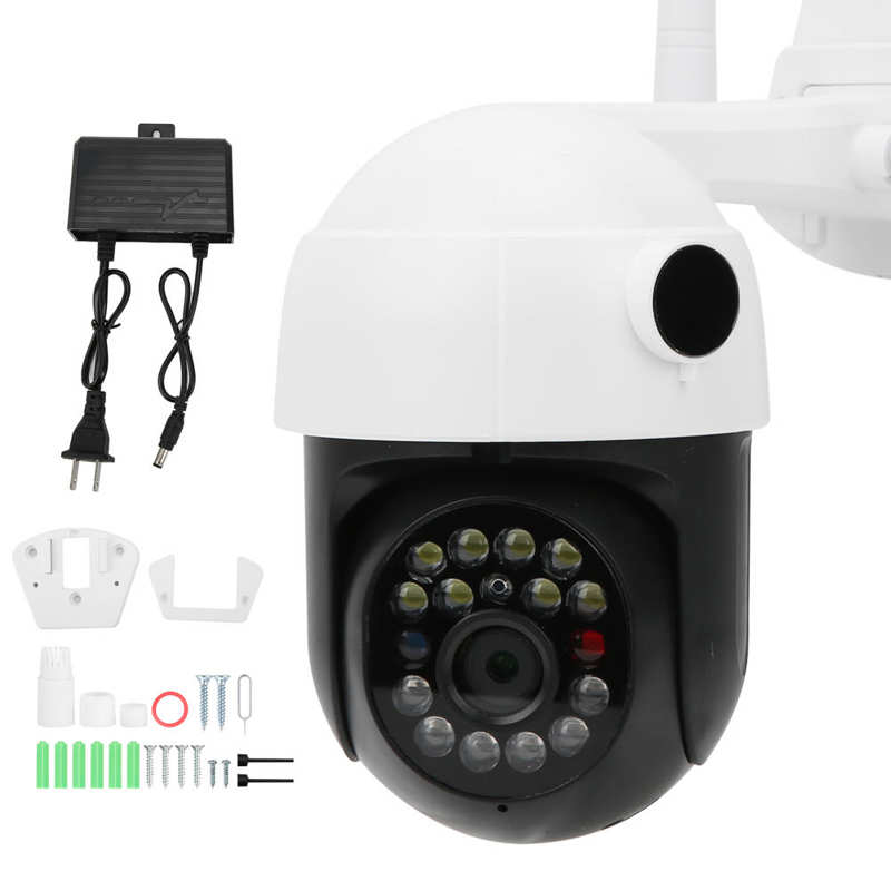 Security Camera WIFI 1080P Dome Camera 1080P Night PTZ 17Lights for Ourdoor Tracking Home Security 110‑220V 2MP Camera: U.S. regulations