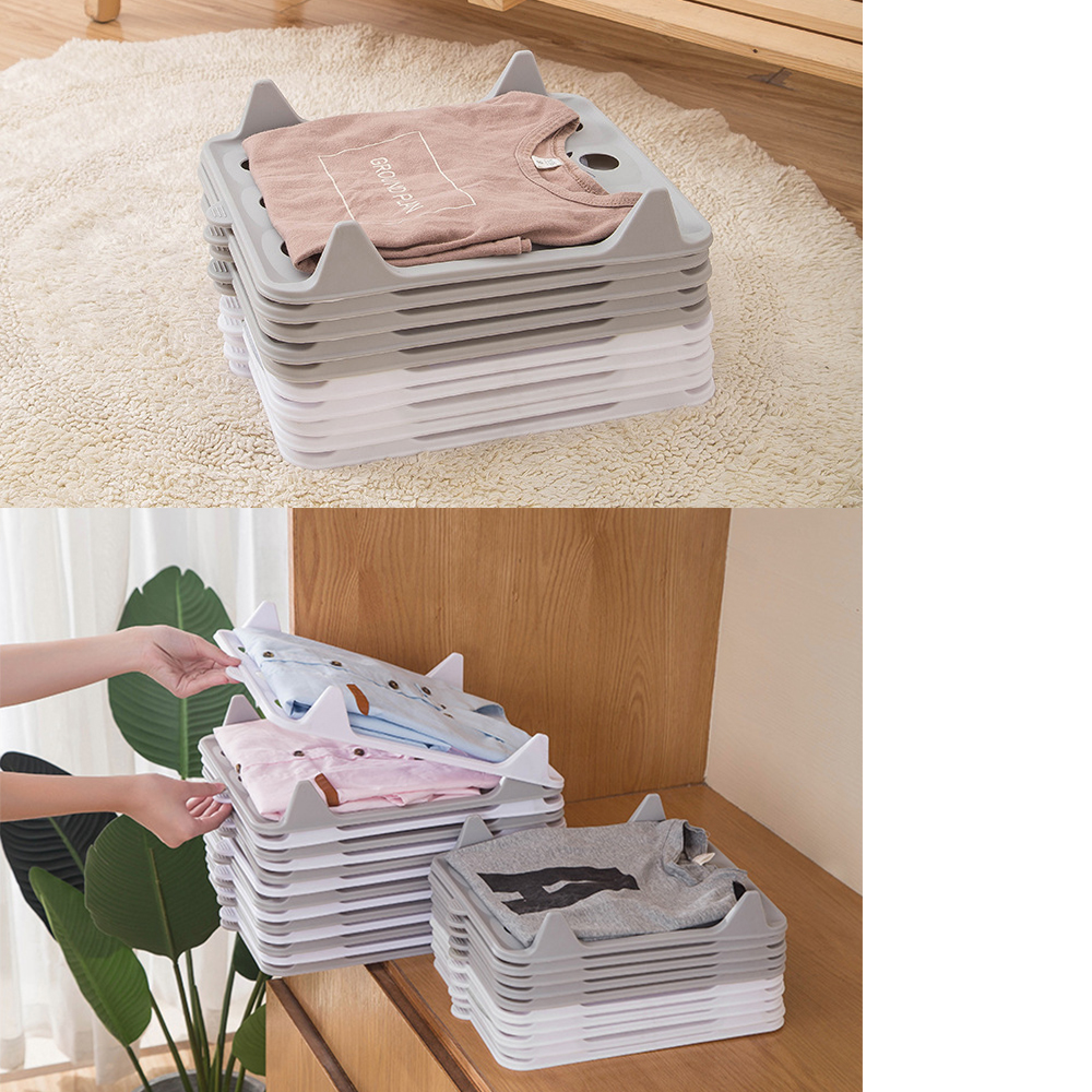 Clothes Folder S/L T Shirts Storage Organizer Quick Clothes Folding Board Magic Clothes Folding Board