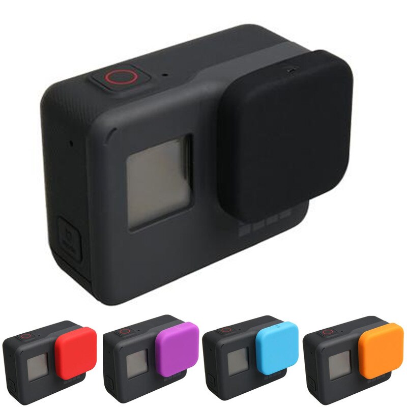 Actie Camera Cover voor GoPro Hero 5 6 Beschermende Siliconen Lens Cap Cover Voor Go Pro 6 5 Accessoires Zwart Edtion