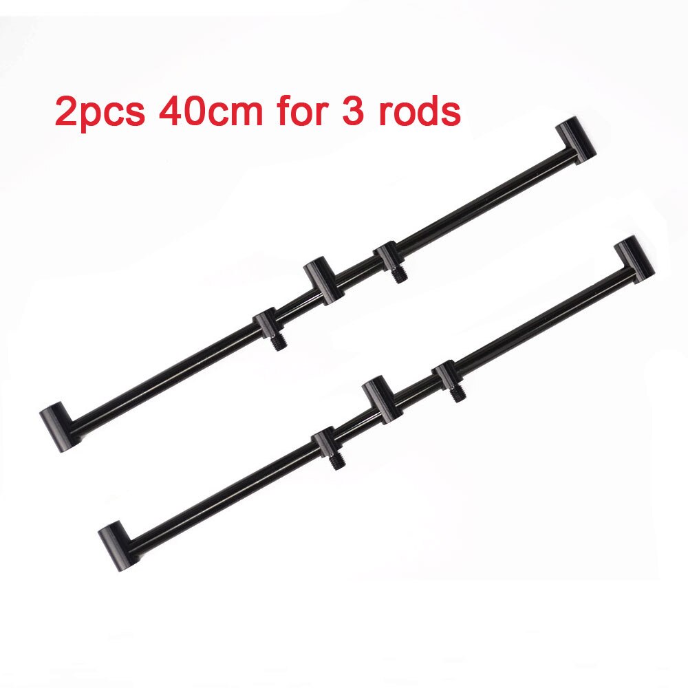 CARP FISHING GOAL POST BUZZ BAR SET 20-35CM BANKSTICKS 2 X U RESTS