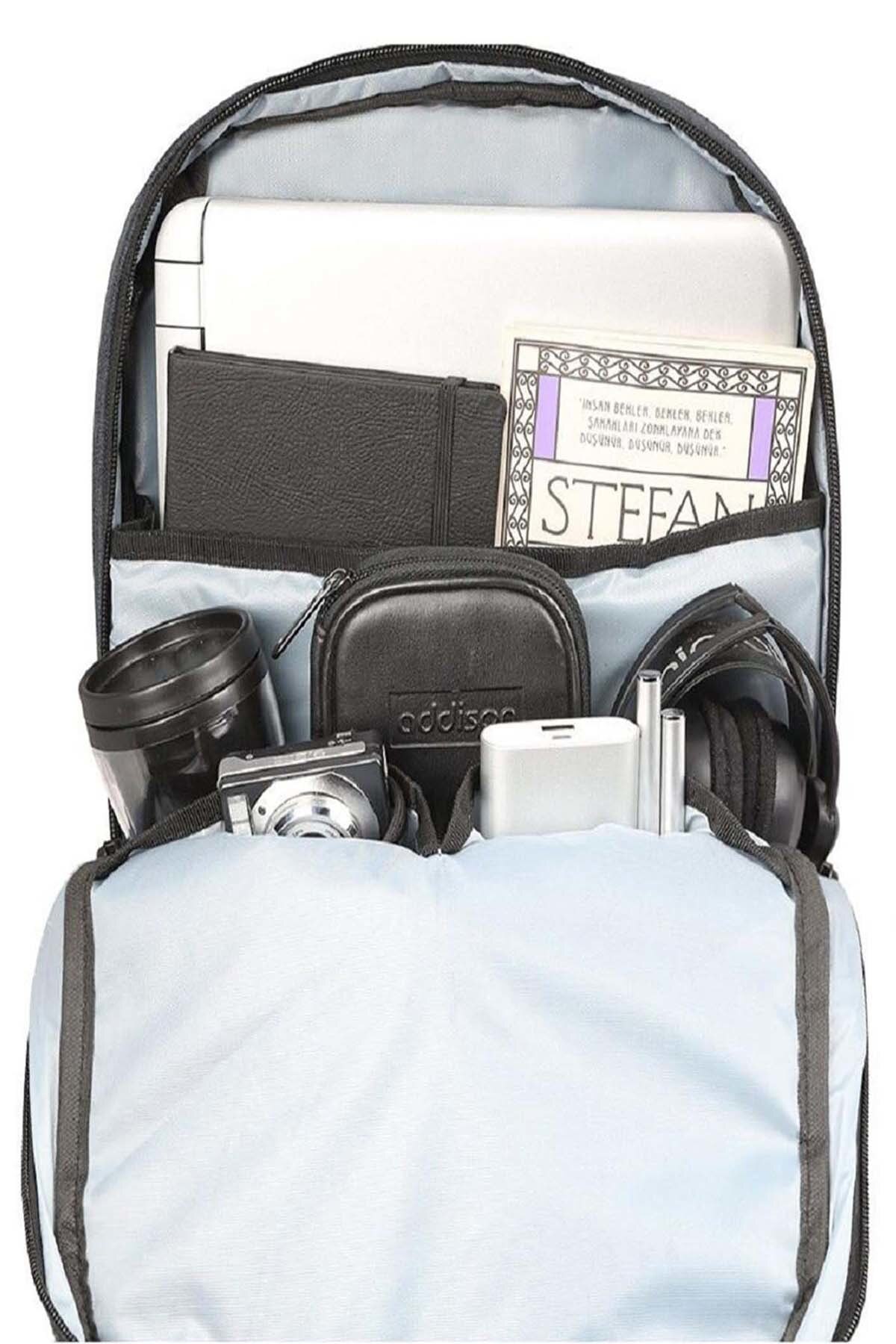 Burgundy Unisex Notebook Laptop Computer Backpack A448B