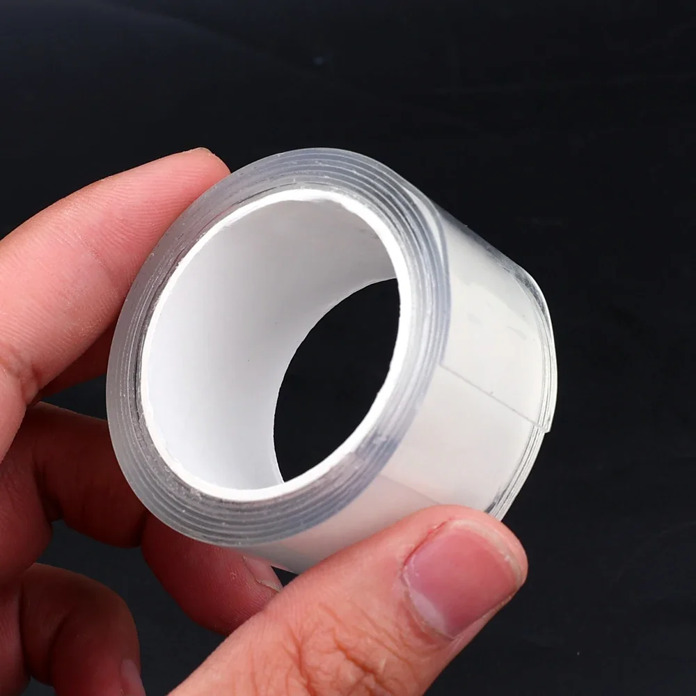 1M Transparante Dubbelzijdige Tape Herbruikbare Waterdichte Zelfklevende Nano Tape Multifunctionele Wasbare Keuken Badkamer Decoratie Tape