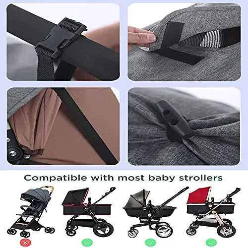 Carrinho de bebê sombra de sol proteção uv capa à prova dwaterproof água carrinho de bebê à prova de sol capa de chuva universal acessórios de carrinho