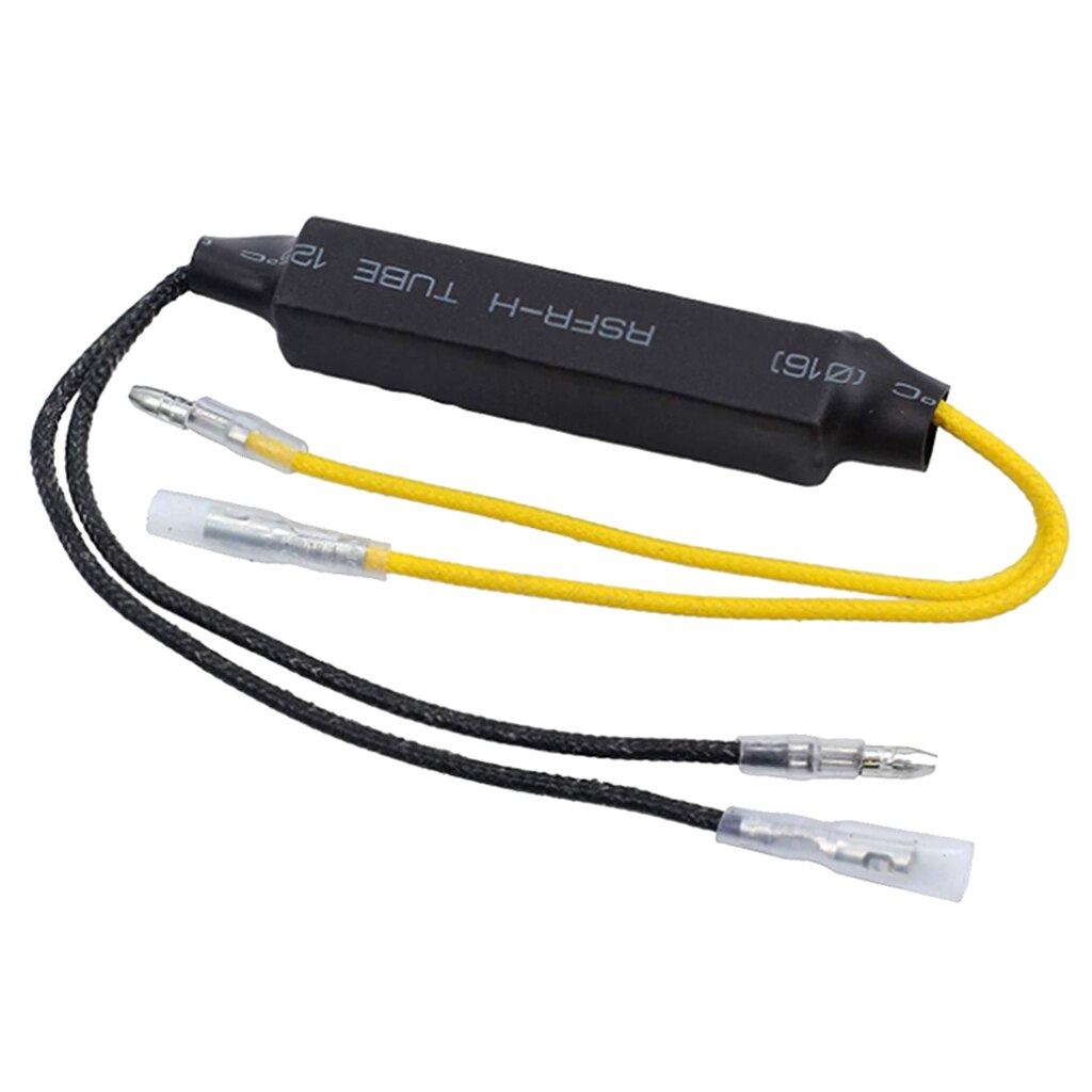 12V moto LED clignotant ampoule clignotant clignotant résistance 27W 26ohm