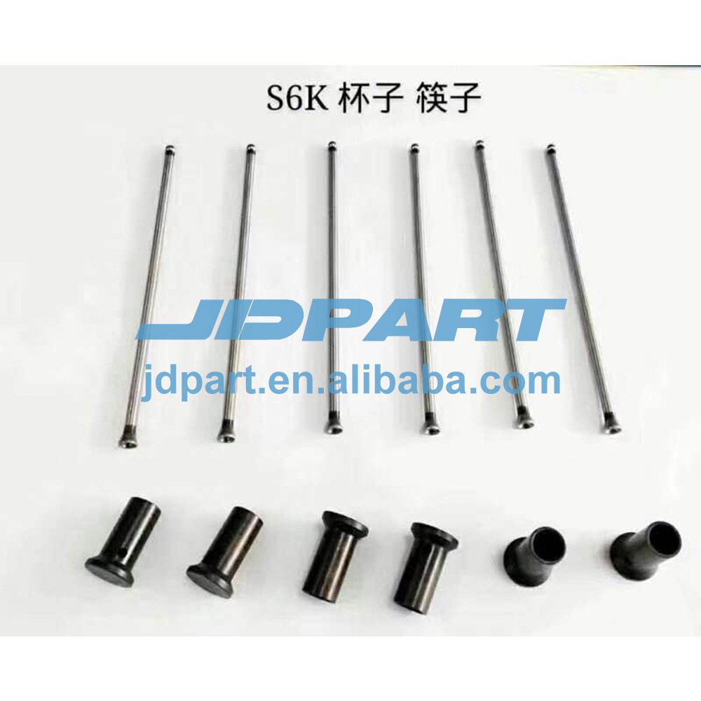 S6K valve push rod and Valve Tappet For Mitsubishi