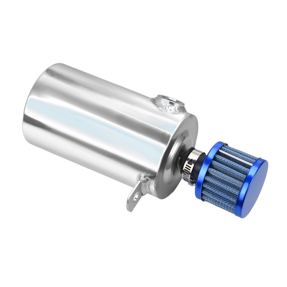 Dropshipping di stile dell'automobile del motore di corsa dell'automobile della lega del filtro da 500ml dello sfiatatoio del serbatoio dell'olio da 0,5 litri