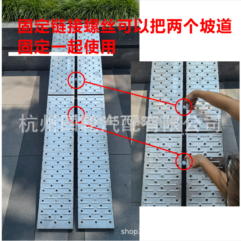 1 Stück ATV-Laderampen, Aluminiumleiter, 750 lbs Tragkraft, für aufsammeln-Lastwagen, klappbare Rampen für Rasenmäihr, Anhänger, Motorrad
