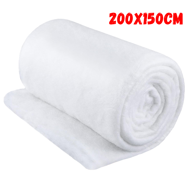 Christmas Artificial Snow Blanket White Snow Fluffy Fiber Stuffing Cotton Xmas Tree Backdrop Snow Scene Arrangement Party Decor: Fluorescence Yellow / 15cm