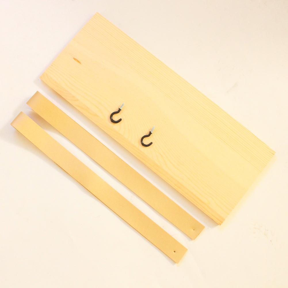 45Cm Houten Muur Plank Legplanken Swing Opknoping Touw Muur Decoratieve Voor Woonkamer Kantoor Slaapkamer