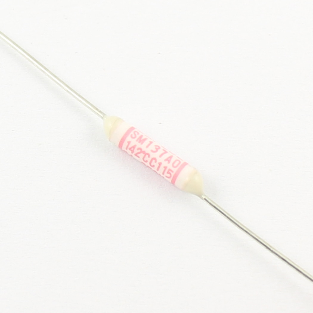 10 Stks/partij Microtemp Axiale Sm Thermische Zekering 142 Graden Tf Cutoff 2A 250V SM137A0