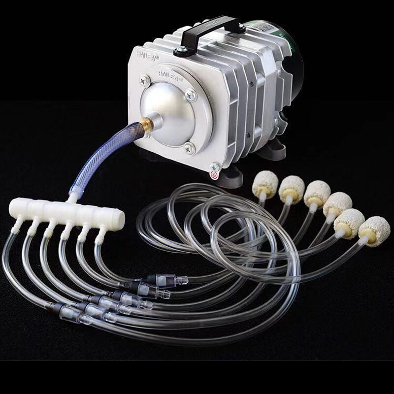 Air Compressor ACO Series Electromagnetic Aquarium Pump Oxygen Aquarium Fish Pond Compressor