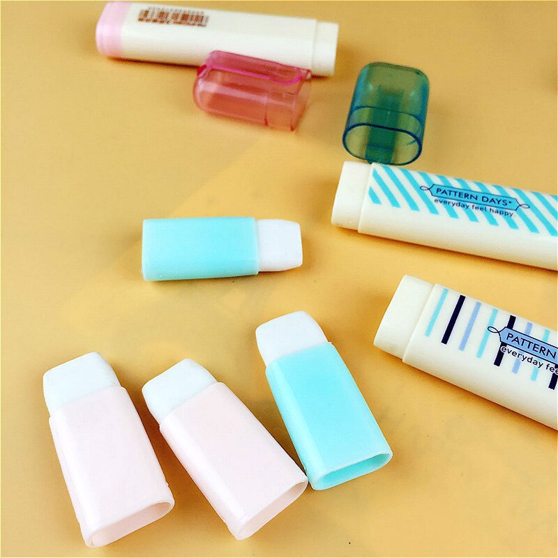 Kawaii papeterie belle gomme amovible combinaison mignon Style gomme en caoutchouc étudiant fournitures scolaires enfants matériel