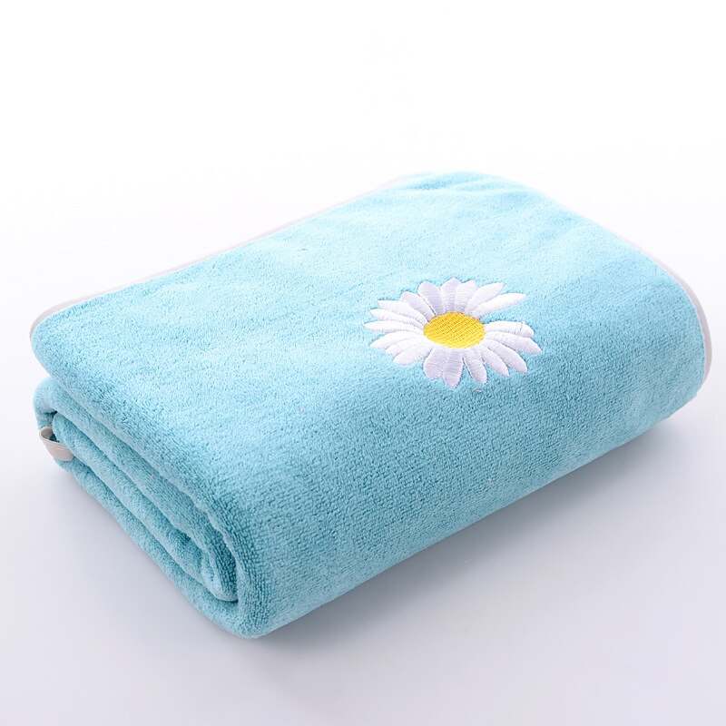 35*75Cm Huishoudelijke Dagelijkse Benodigdheden Handdoeken Kleine Daisy Zacht Water-Absorberende Microfiber Gezicht Handdoek: 2