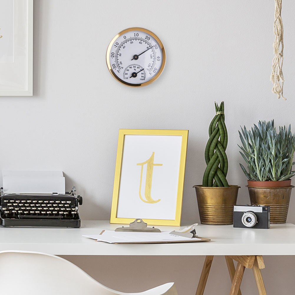 Thermometer Hygrometer Dial Wall-Mounted Mechanical Indoor Household Temperature Sensor Temperature Humidity Meter