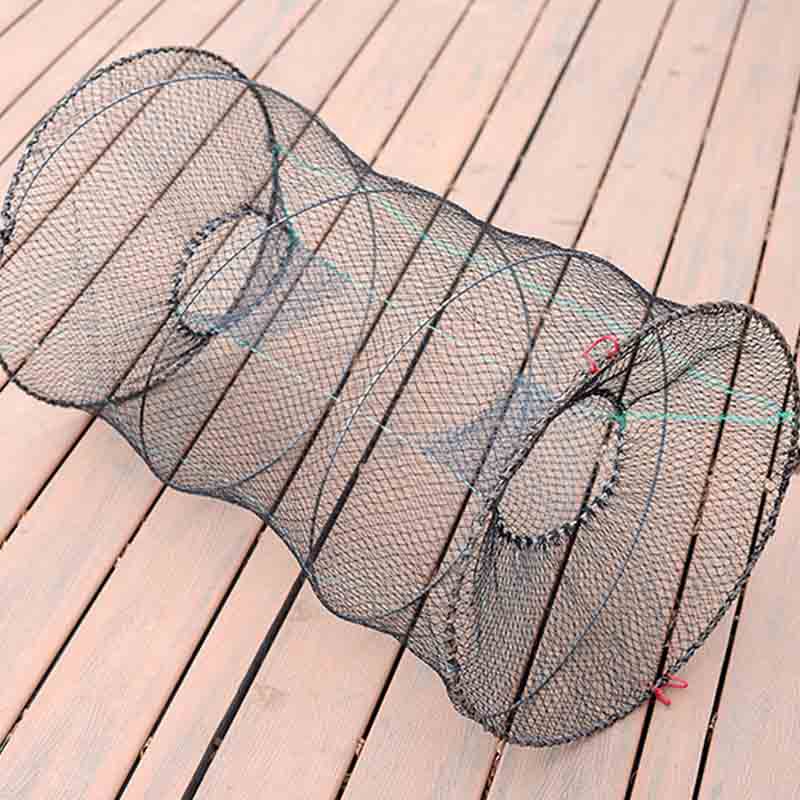 Rete da pesca pieghevole con molla durevole portatile di lunga durata leggero per accessori per reti da pesca pieghevoli da pesca