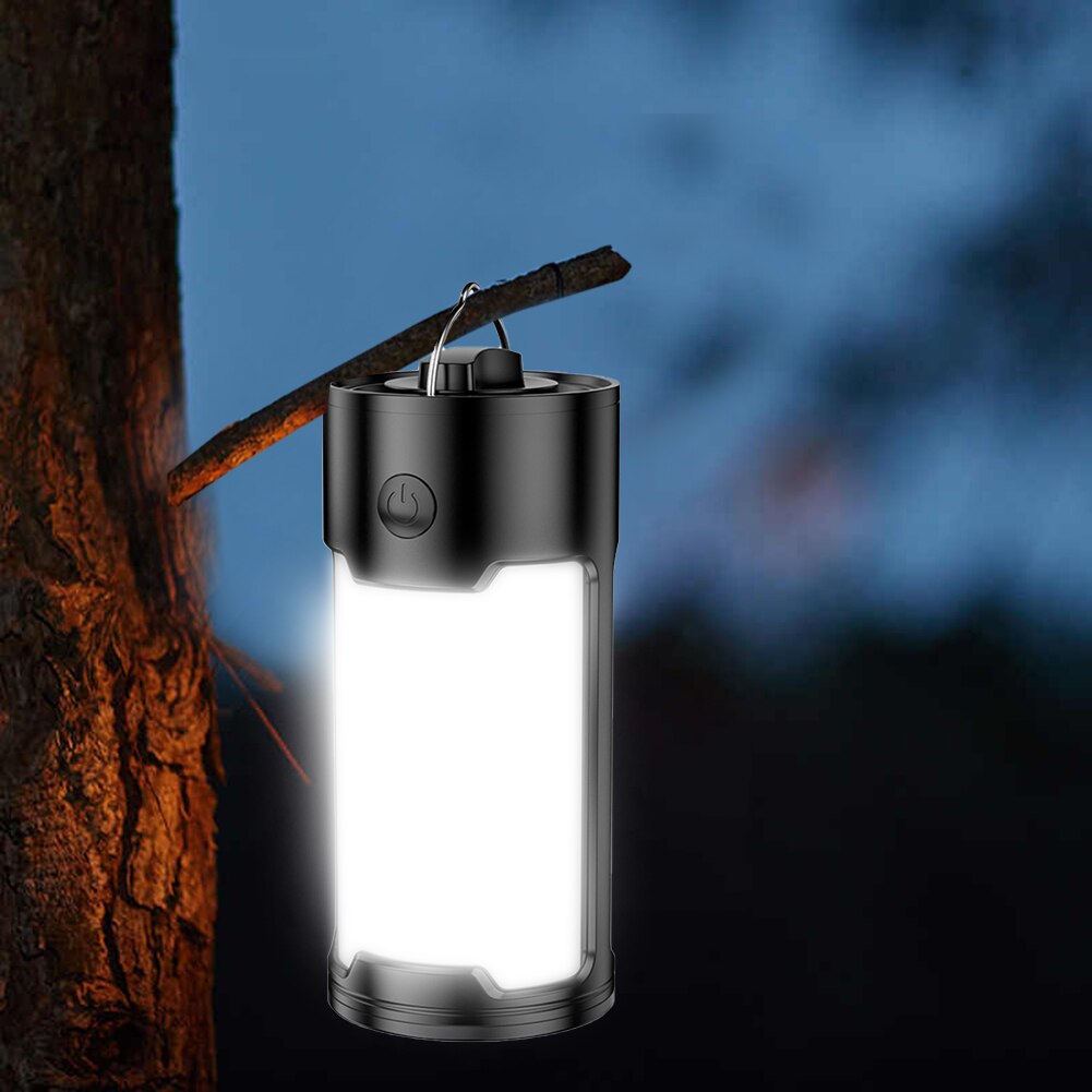 LED Camping Lantern Rechargeable Built-in 18650 battery Portable Tent Lamp Outdoor Waterproof Camping Emergency Light