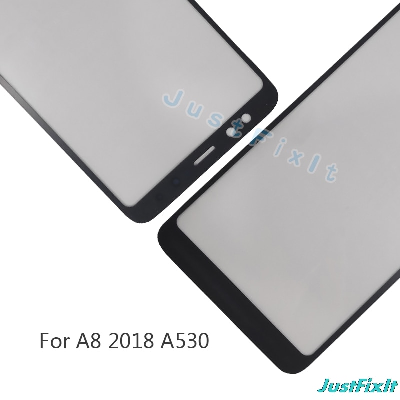 Pantalla táctil A8 A530F para Samsung Galaxy A8 A530F, Panel de pantalla táctil, cubierta de cristal exterior frontal, reemplazo