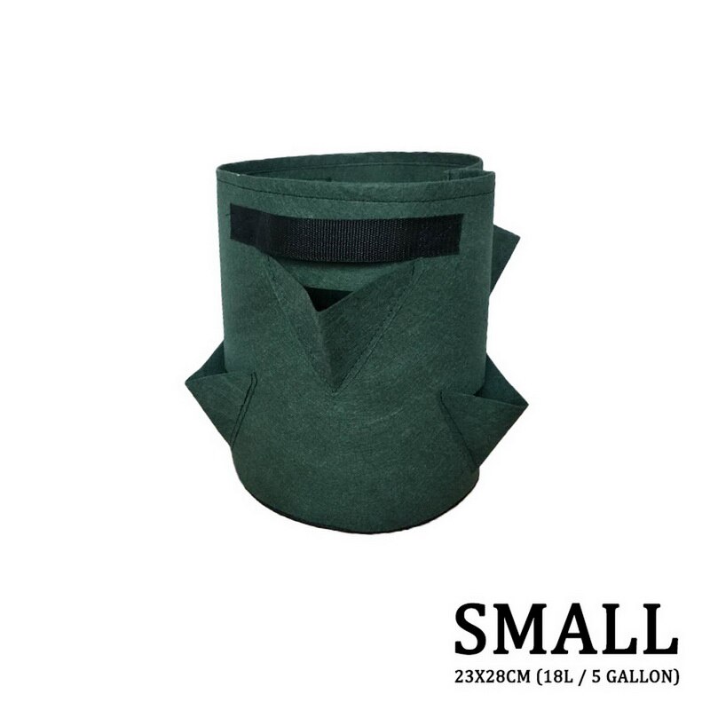 Plantation sac de culture sac de plantation avec poignée jardin extérieur plante sac de culture, sac Vertical pour fraises herbes et fleurs réutilisable