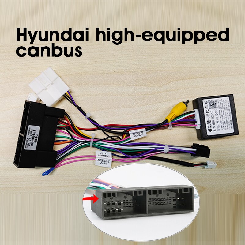 Amplificador de radio para coche Canbus, adecuado para varios cables de Toyota, Honda, Volkswagen, Kia, Nissan, Hyundai, etc.: Hyundai canbus