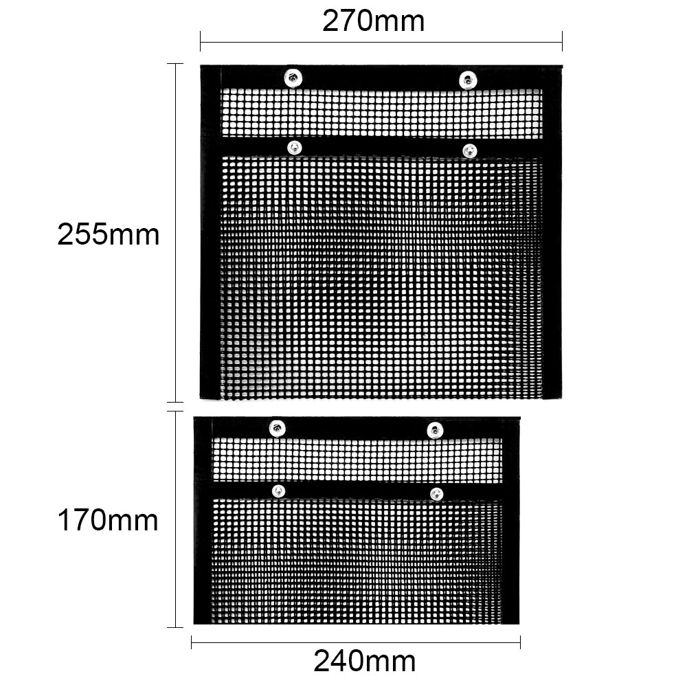 BBQ Bake Bag Kitchen Tools Easy to Clean Non-Stick Reusable Mesh Grilling Bag Outdoor BBQ Picnic Tool