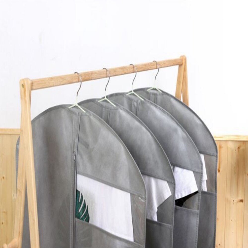 Kleding anti-stofhoes van niet-geweven stof, verpakking, kast, hangende jas, pak, kledingstuk, beschermhoes, opbergtas