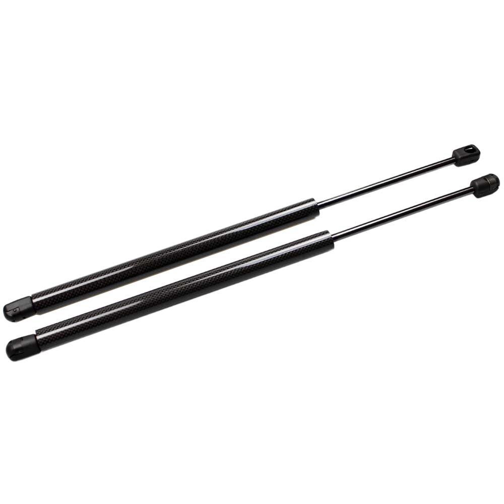 2 uds Auto maletero Gas puntales amortiguador elevador soporta fibra de carbono para Citroen C5 MK1 Hatchback 2001-2004: Black Carbon Fiber