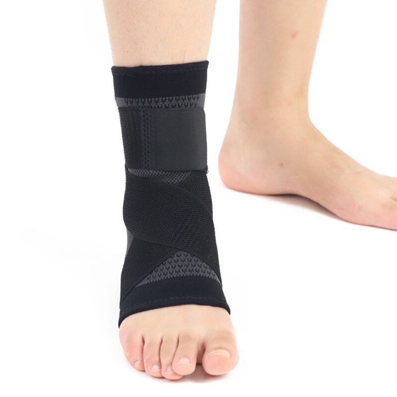 1pc 3d pressurizado bandagem tornozelo suporte de pulso esportes ginásio badminton tornozelo cinta protetor de pé mangas cinto elástico