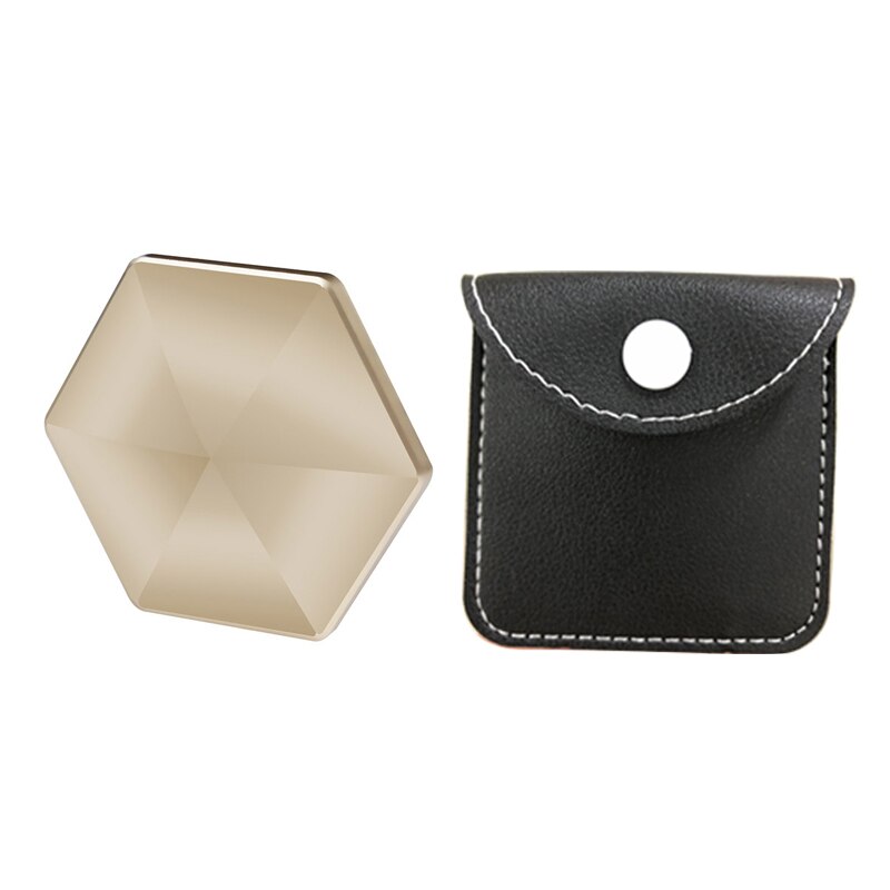 I Bambini di età Giocattolo di Decompressione Flipo Vibrazione Del Desktop Artefatto Cinetica Dito Giocattoli Regalo Ufficio Punta Delle Dita Alleviare Lo Stress Giocattolo per Le Persone: hexagon golden bag