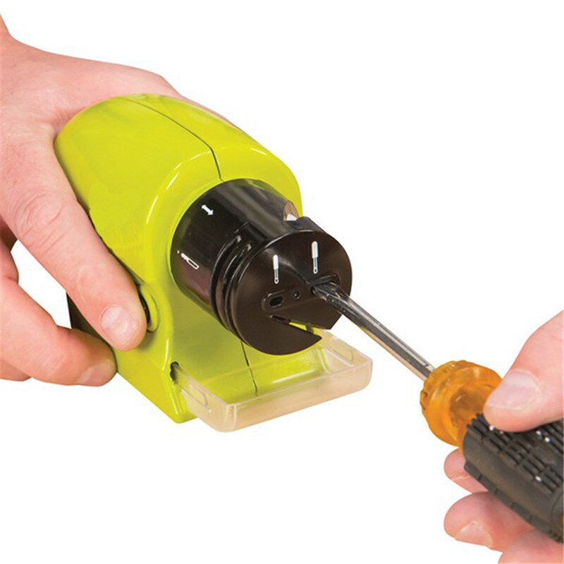 Elektrisk knivspids motoriseret knivspids roterende slibning sten køkken slibeværktøj tilbehør