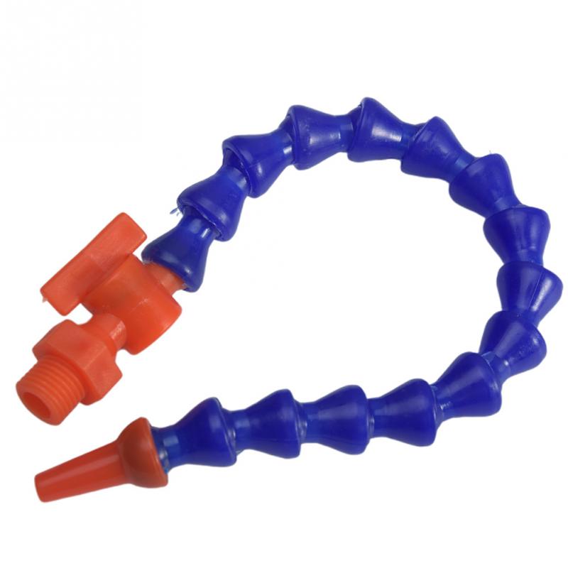 30Cm Ronde Nozzle Flexibele Plastic Water Olie Koelvloeistof Pipe Wth Schakelaar Licht Gewicht Installeren Voor Draaibank Frezen Cnc machine