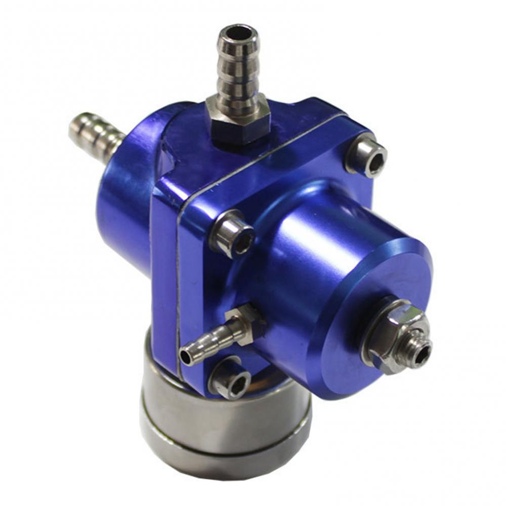 Auto Fuel Pressure Regulator Aluminium Legering Auto Bewerkt Fuel Druk Verbeterde Regelklep Regulator Benzine Booster