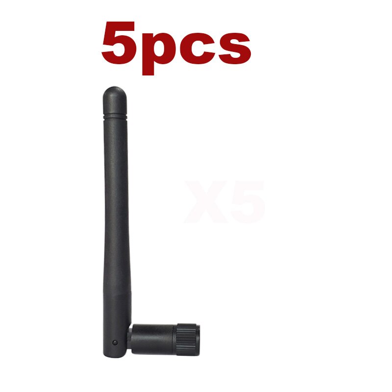 2.4Ghz Antenna wifi 3dbi SMA male Connector 2.4G antena wifi antenna wi fi white antenne waterproof antenas wi-fi: 5pcs