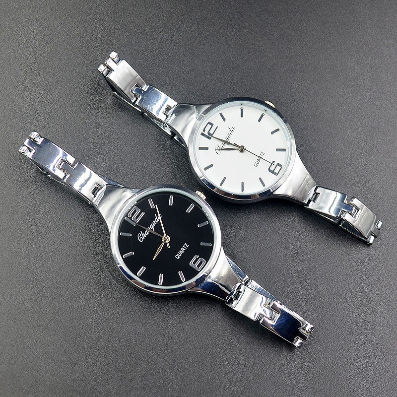 Mode Polshorloge Vrouwen Meisje Prachtige Metalen Legering Band Quartz Armband Horloges 910