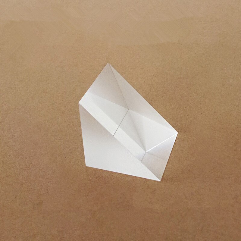2 uds 4x4x4mm 4*4*4mm ángulo recto K9 lente de prisma Triangular