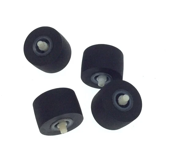 5 sztuk 10mm x 6,5 x 1,5 rolka dociskowa robić magnetofonu magnetofonowego odtwarzacz kasetowy stereofoniczny guma